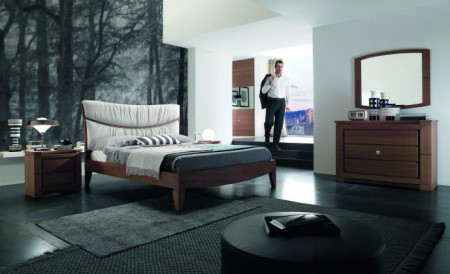 COMP 101 BRUNO PIOMBINI SPA: CAMERA NUOVA MODIGLIANI :  NOCE CANALETTO PREZZO DI LISTINO: 14 211,00 OUTLET 7 800,00 